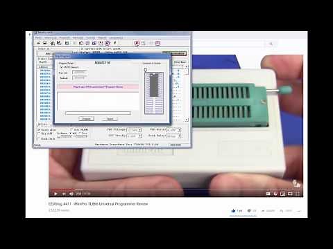 MiniPro TL866A Programming MBM2716 EPROM with Errors?