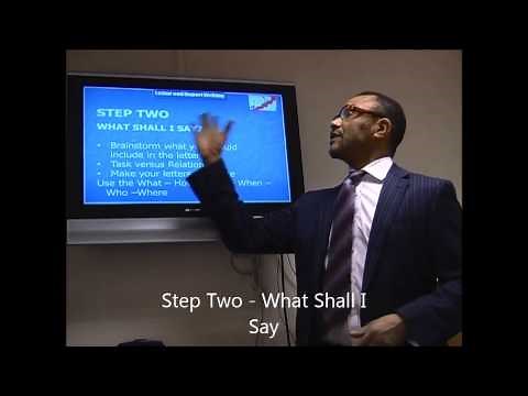 Report and letter writing - How to write great and effective letters and emails