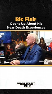 32K views · 756 reactions |  Ric Flair, The Nature Boy has either 9 lives, 禮, or  because the amount of times he has evaded death is remarkable! #WontHeDoIt! | Breakfast Club | Facebook