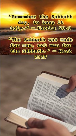 Bible Verses About the Sabbath | What the Word Says About Rest and Worship #SabbathDay #BibleVerses