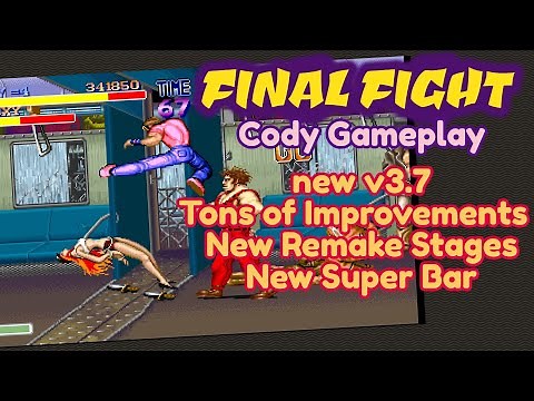 Street Fighter 89 The Final Fight v3.7 - Cody Long Gameplay - [PC/OpenBor]
