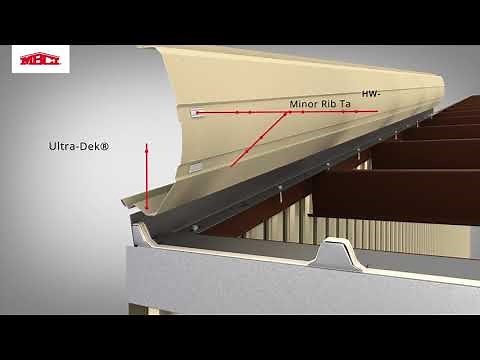 MBCI's Ultra-Dek® at Rake Installation