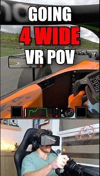 4 WIDE in VR is Crazy #iracing