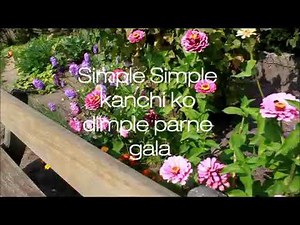Simple simple kanchi ko dimple Parne gala|New latest Nepali song.