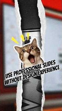 USE PROFESSIONAL SLIDES WITHOUT DESIGN EXPERIENCE