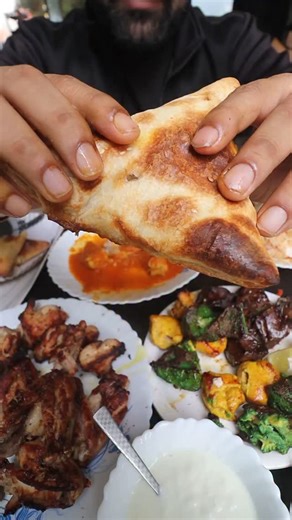 Shoaib Arora on Instagram: "Tried Afghani Samosa on the streets of Gurgaon Sector 52 Opposite Artemis. Ms Afghani Food. GURGAON #delhi #food #india #gurgaon #indianfood"