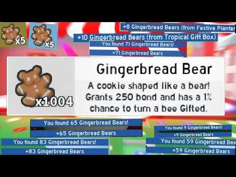 How to Get GingerBread Bears FAST in Bee Swarm Simulator!