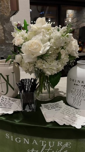 Unique Wedding Detail: Custom Cocktail Napkins