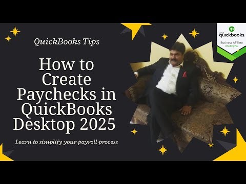 How to Create Paychecks in QuickBooks Desktop