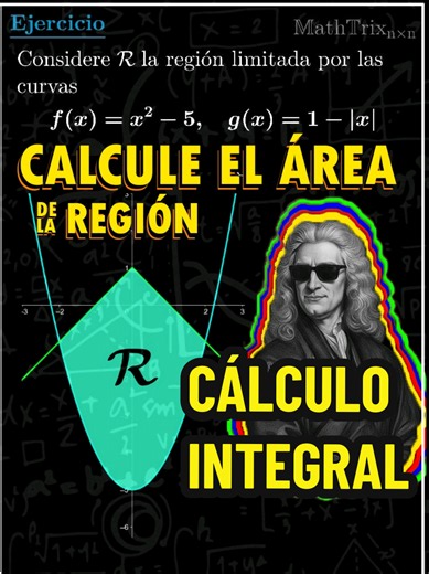 El error que todos cometen al calcular áreas entre funciones... 💀👇 ​Muchos solo igualan las funciones y meten los datos a la integral, pero se olvidan del paso más importante: ¡identificar el