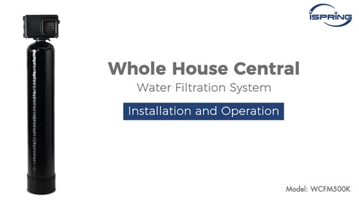 Watch iSpring WCFM500K Whole House Water System Installation Guide on Amazon Live
