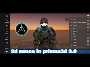 3d Sence In Prisma3d 3.0 || Prismavisuals ||#prisma3d #3dmodeling #prisma3d3 #prisma3dtoturial