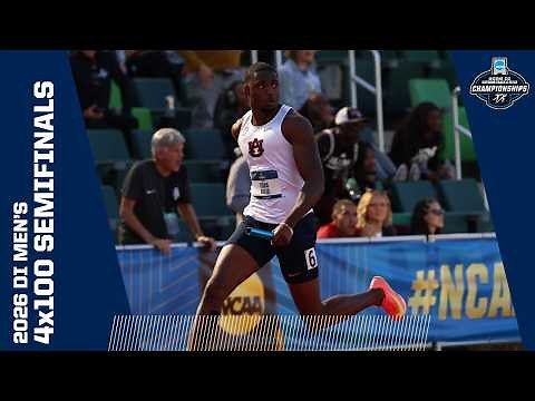 Every 4x100m relay semifinal from 2026 NCAA outdoor track and field championships