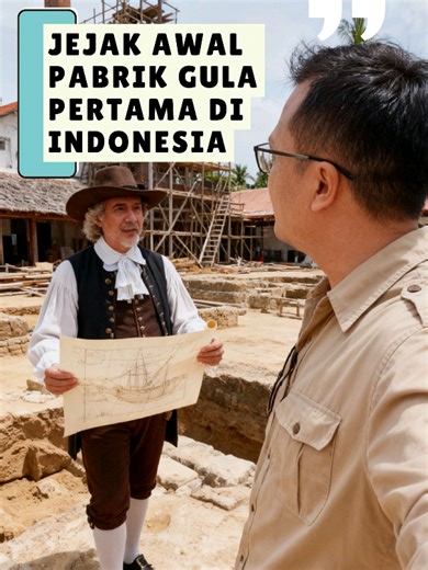 Jejak Pabrik Gula Pertama di Indonesia