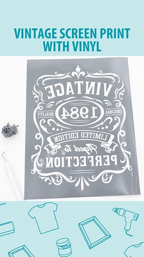 Get a vintage screen print using the right combo of supplies:⁠ ⁠ ⭐️ Speedball opaque pearl ink, waterbased⁠ ⭐️ 156 mesh count screen⁠ ⭐️ Firm blade squeegee⁠ ⁠ Save this post for later and leave a comment if this tip was helpful! ⁠ ⁠ ⁠ ⁠ ⁠ ⁠ ⁠ ⁠ ⁣#screenprinting #tshirtbusiness #oracal651 #oracalvinyl #homemadeshirt #diyshirts #diycrafting #diytshirt #craftersgonnacraft #screenprinttutorial #vinylscreenprinting #makersgonnamake #vinylcraft #htvvinyl #speedball #screenprinted #vinylcrafts #cricut