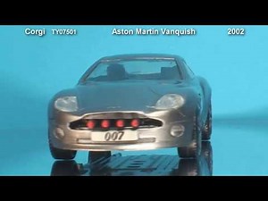 Corgi Diecast 2002 James Bond Aston Martin Vanquish #adultdiecast