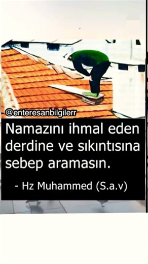 Namazını ihmal eden derdine ve sıkıntısına sebep aramasın