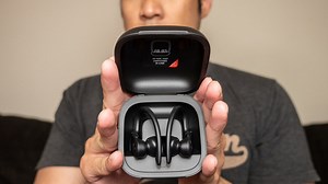 Apple promotes the Powerbeats Pro earphones in a new ad