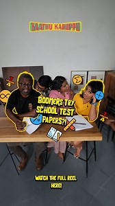 3.6K views · 140 reactions | Adhithya and Harshika challenge Sivakumar and Indra with secondary school math and science papers 來. Can they rise to the challenge, or do we need to take it down a notch? Follow Kaathu and Karuppu's journey of love, forgiveness, and acceptance in #KaathuKaruppu now on mewatch! go.mediacorp.sg/KaathuKaruppu_EP1 #mediacorpKaathuKaruppu | Ungalukkaga Mediacorp | Facebook