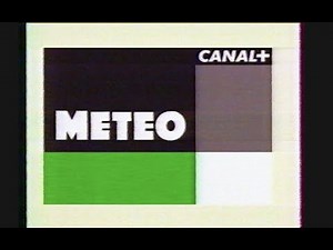 CANAL+ - Été 1996 - Jingles "CINÉMA" - Météo