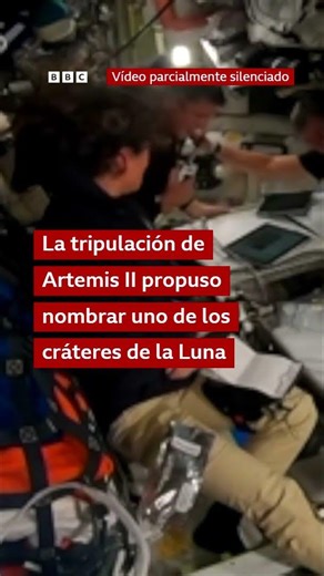 El emotivo homenaje de la tripulación de Artemis II a la difunta esposa del comandante