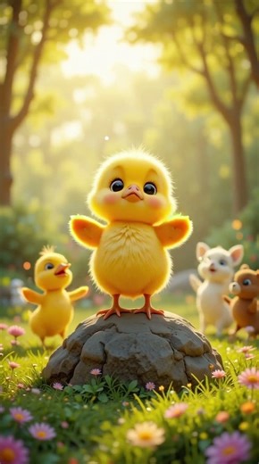 Chirpy the Chick’s First Song | Cartoon#