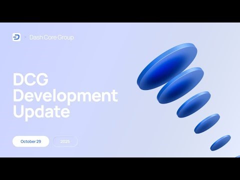 🦾 Dash: апдейт разработки DCG | 29 Октября 2025