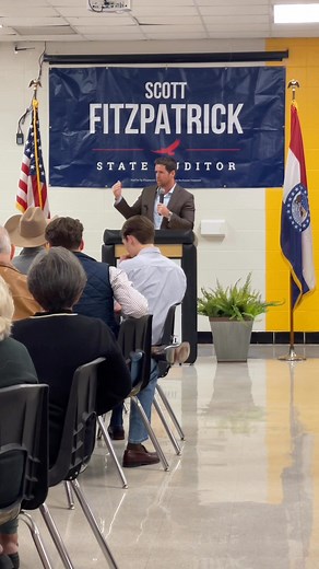 FULL SPEECH: State Auditor Scott Fitzpatrick, of Shell Knob, announced his bid for re-election Tuesday at Cassville High School. Special guests included Missouri AG Catherine Hanaway and Congressman Eric Burlison, who introduced Fitzpatrick. | Cassville Democrat