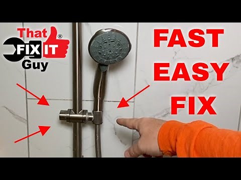 It's All Falling Apart!...Grohe Sliding Shower Head Holder Repair