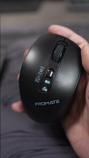 Blix-3M: Silent-Click 1600DPI Triple-Mode Rechargeable Mouse w/ Multi-Device Connectivity #promate