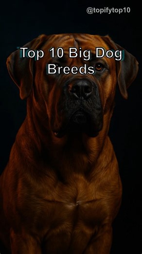 Top 10 Big Dog Breeds