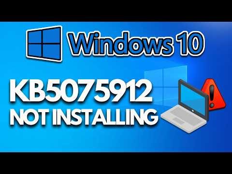 FIX 2026-02 Security Update (KB5075912) 19045.6937/19044.6937 Not Installing in Windows 10 22H2