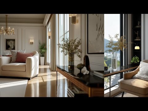 Unlock Luxury Interior Details: Warm Luxury Style with High-End Finishes