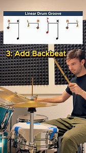 104K views · 1.1K reactions | Simple Linear Groove: Step by step 論 ✍️ Recreate this exercise and explore hundreds of technique drills, groove ideas, and fills at drummerlab.com   DM me for a 15-day free trial or more info!  #drummerlab #drumming #drumbeats #drumlesson | drumnationtv | Facebook