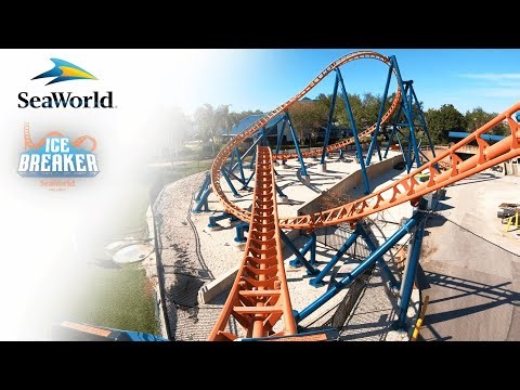 [4K] Ice Breaker - SeaWorld Orlando | Full Ride POV