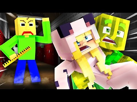 MINECRAFT, ABER BALDI VERFOLGT UNS?!