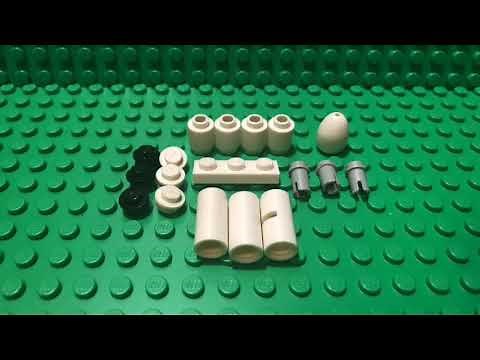 How to build a mini Lego Falcon Heavy Rocket!