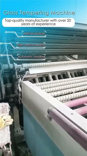 PAVIGLASS Automatic Glass Tempering Machine | Multi-Curvature & High Optical Quality Glass Furnace