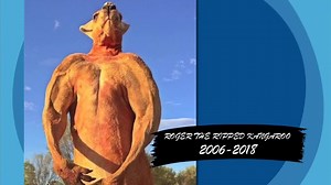 RIP Roger, the ripped kangaroo. 🇦🇺🇦🇺 Highly Questionable: Papi broke out a couple lines from Men at Work's 'Down Under,' in tribute to the big boy. | ESPN Australia / NZ