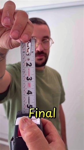 How well do you know the measure tape? #fyp #fypシ #kitchendesign #interiordesign #cabinets