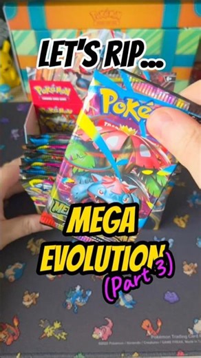 Let's Rip... Mega Evolution! Booster Box Part 3 - did we pull anything today? 👀
