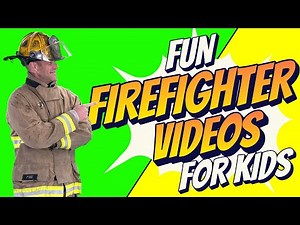 Fun Firefighter Video for Kids! Saving Peppa Pig & Paw Patrol’s Marshall!