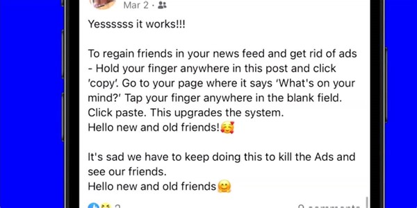 What the Tech? OMG Facebook Scam