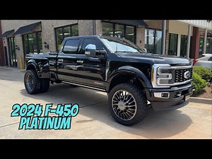 ** 2024 Ford F-450 Platinum ** on 26” JTX Forged wheels and a Wicked MFG lift kit