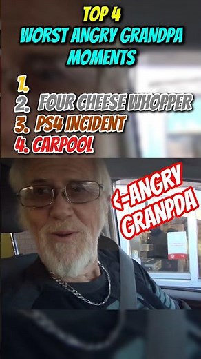 Top 4 Worst Angry Grandpa Moments Ranked 😳 #angrygrandpa #funnyshorts #ranking #funnymoments #fyp