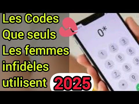 Astuce: Elle/il utilise ces codes En secret. Écoute d'appel, localisation téléphone, cacher identité