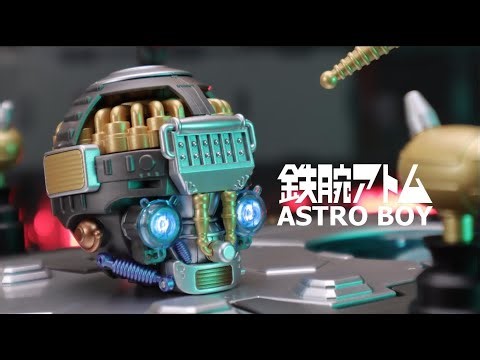 Tron Model Astro Boy Tetsuwan Atomu DX Version Model Kit w/ Assembly Table