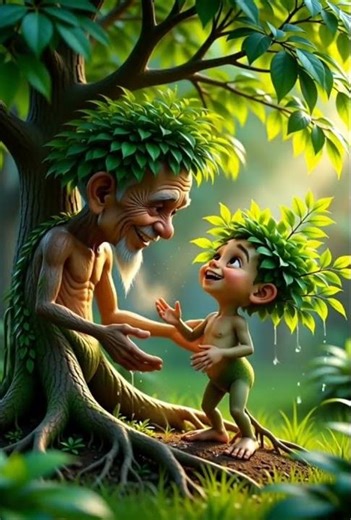 “Anthropomorphic Trees – Magical Forest Story”