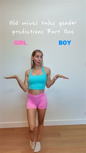 CHLOE | Sydney Personal Trainer on Instagram: "Boy or girl?🩵🩷 #Genderpredictions #oldwivestales"