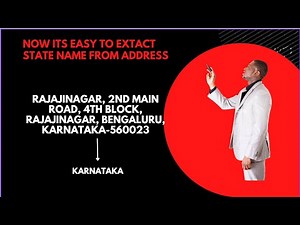 How to Extract particular text, How extract state & Zipcode from address in Excel and Google Sheets